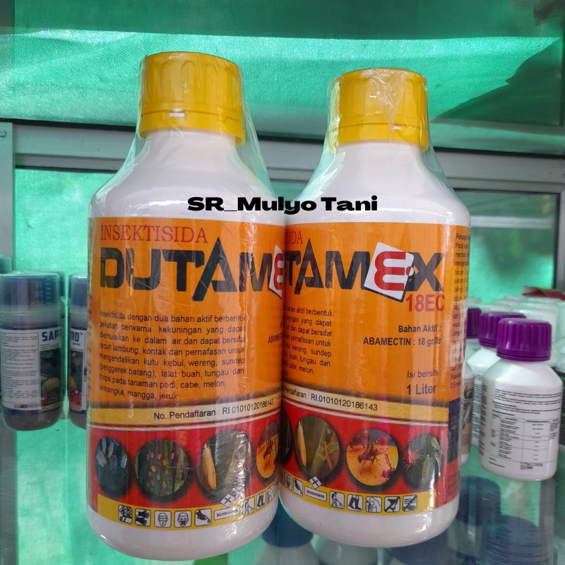 Insektisida DUTAMEX 18EC 36EC 1Liter/Insektisida Abamektin/Obat Hama Tanaman Buah /Abamectin Insekti