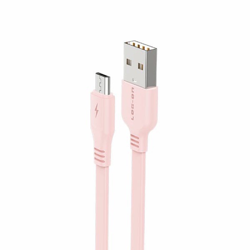 KABEL DATA LOG ON CB21 MICRO STAGE SERIES FAST CHARGING 2.1A KABEL DATA LOGON TERPOPULER SEN