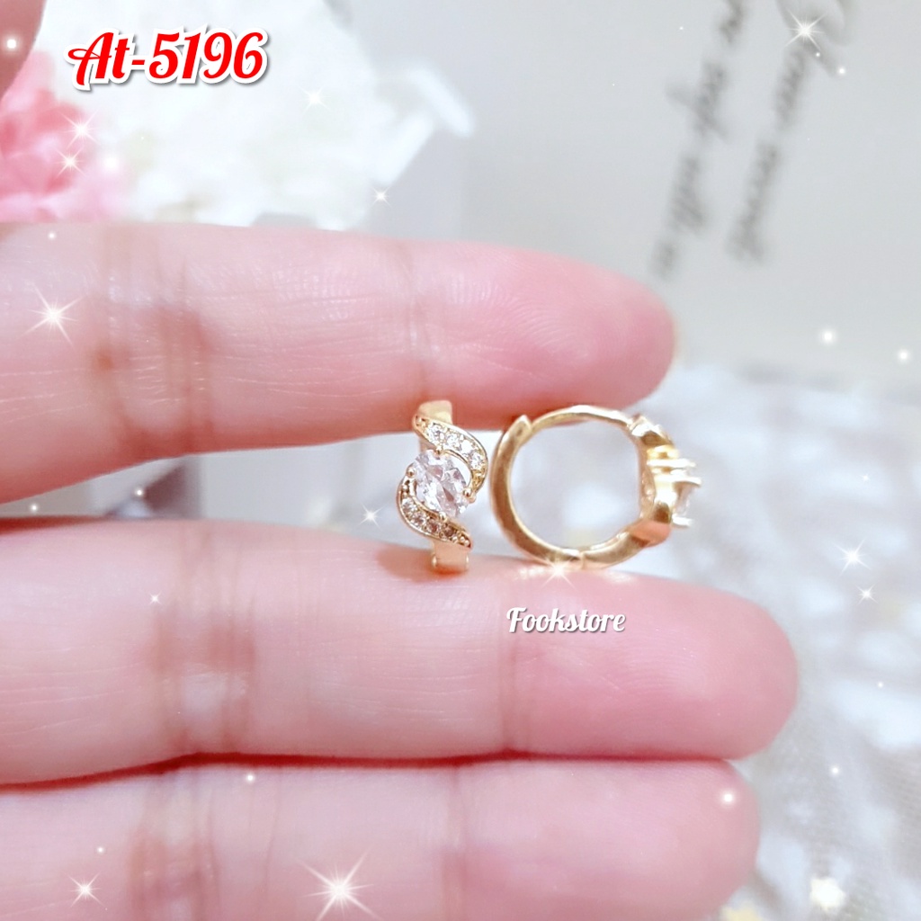 ANTING CLIP WANITA PERHIASAN Model KOREA/ANTI ALERGI