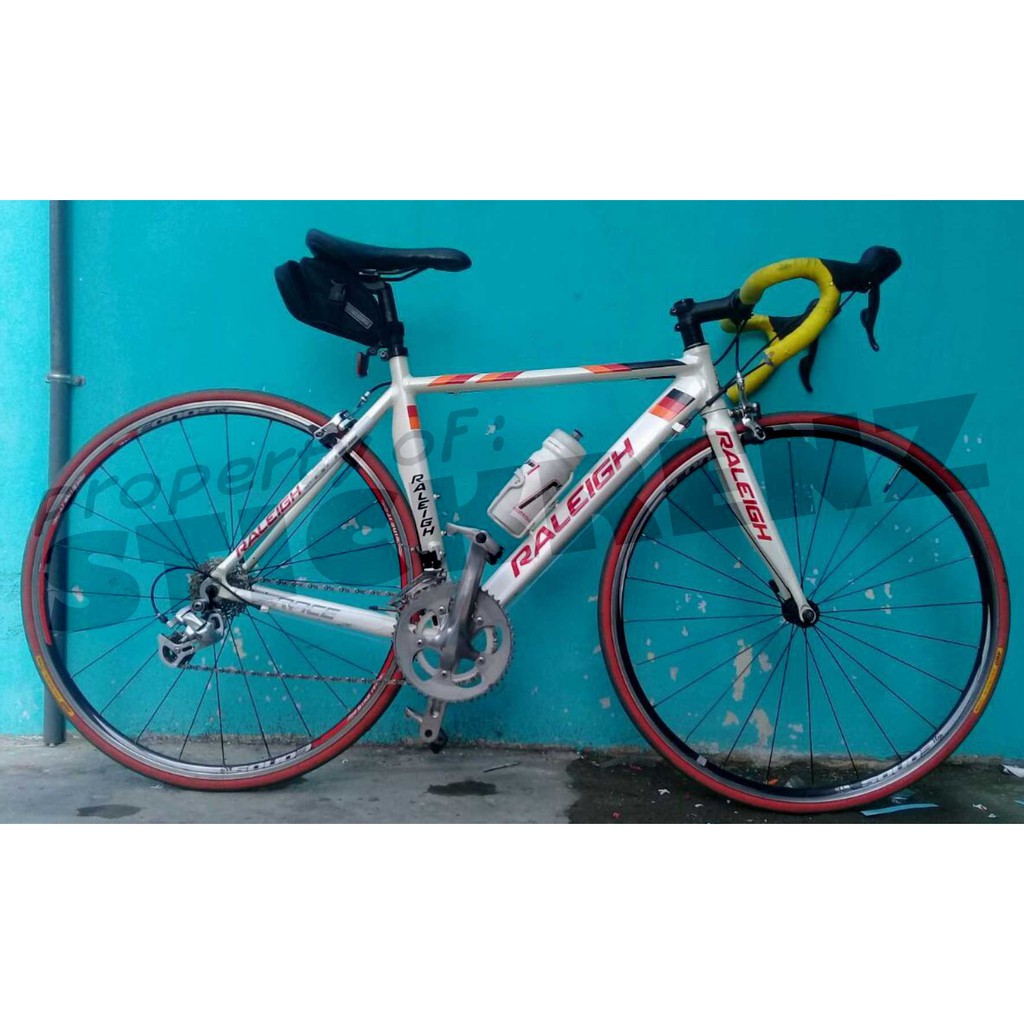 Cutting Sticker Stiker Frame Sepeda Roadbike Raleigh SP RACE Custom