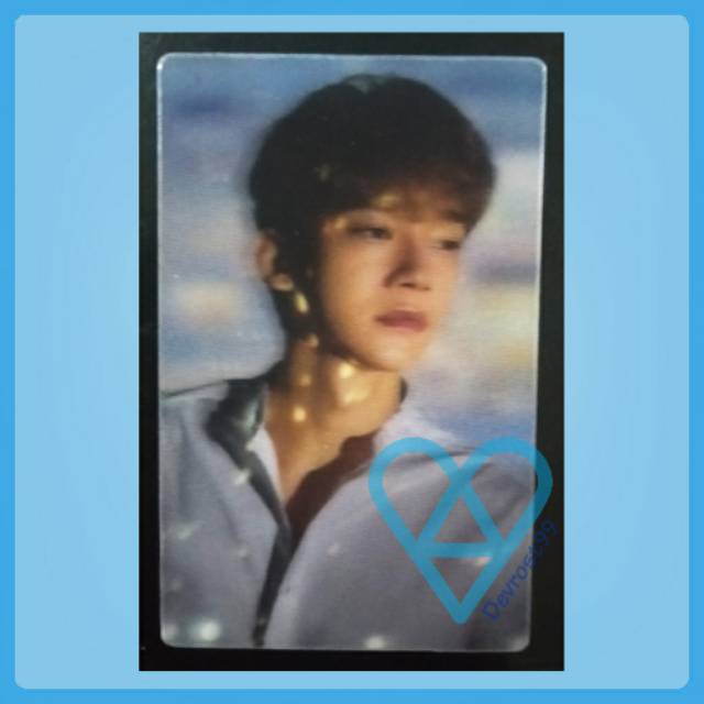 EXO Chen Lenticular SG 2019 Benefit 11st Season Greeting 19  Jongdae SeaGreet Official PC Photocard