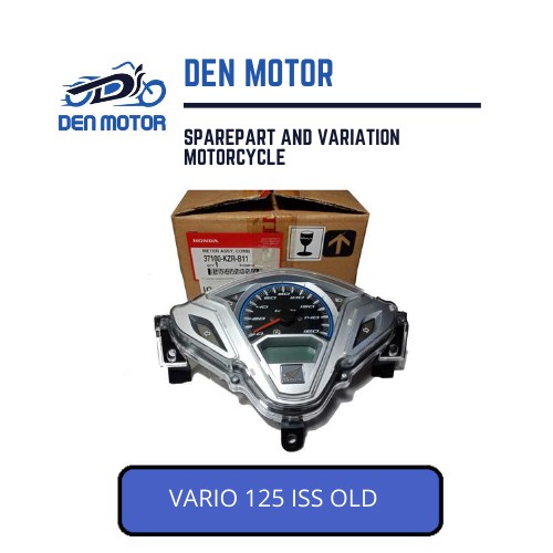 SPEEDOMETER ASSY VARIO 125 ISS OLD ORIGINAL AHM 37100-KZR-B11