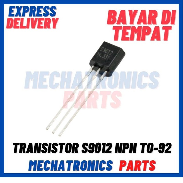 [SMC-9130] TRANSISTOR S9012 9012 NPN TO-92