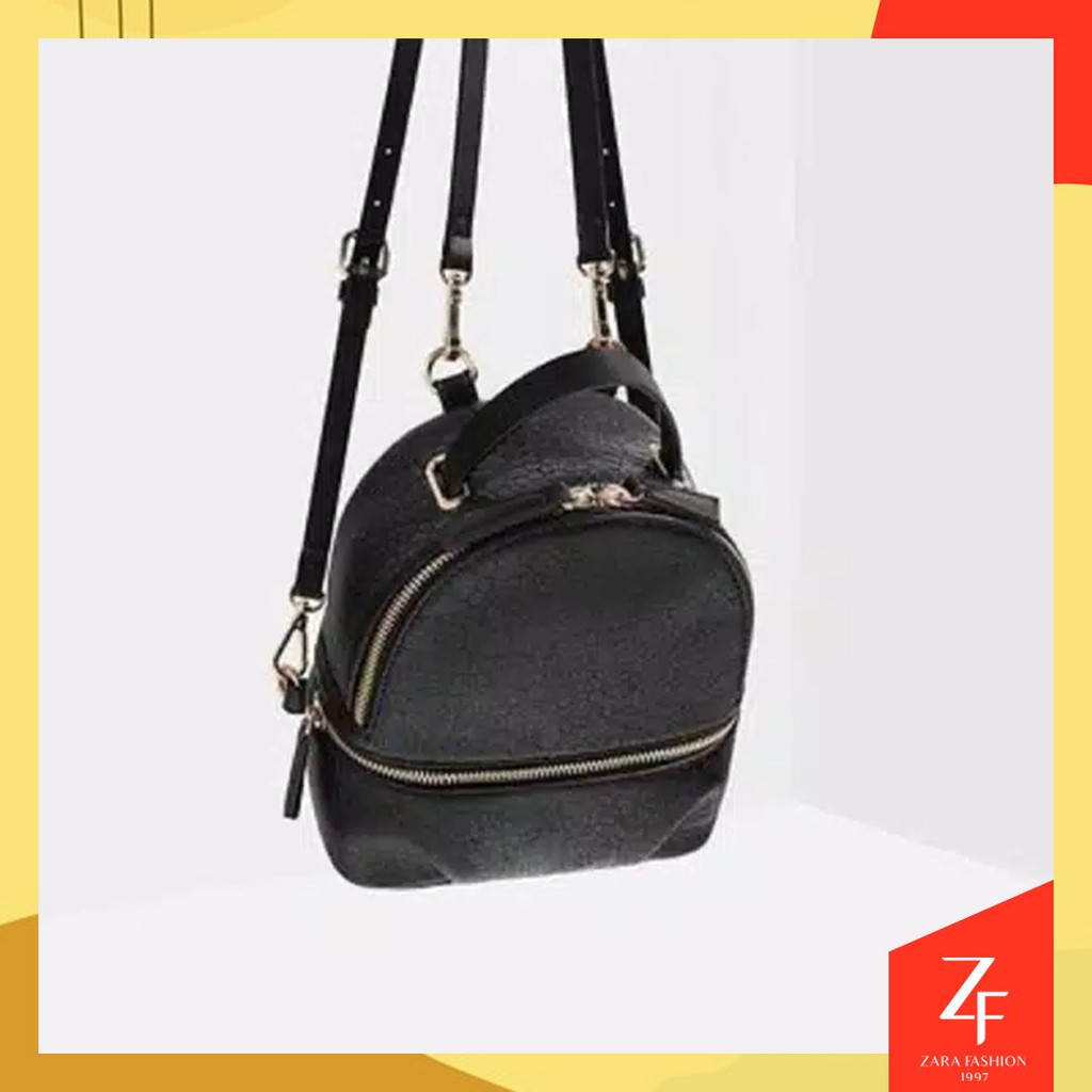 Tas Ransel Wanita 2In1 Urban Backpack Wanita Model Terbaru Crossbody Kekinian Berkualitas Zara