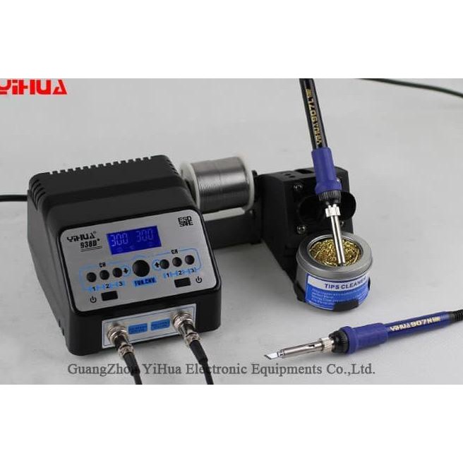 ・ MWQ SOLDER STATION YIHUA 938D+ UPGRADE VERSION ORIGINAL () ≛