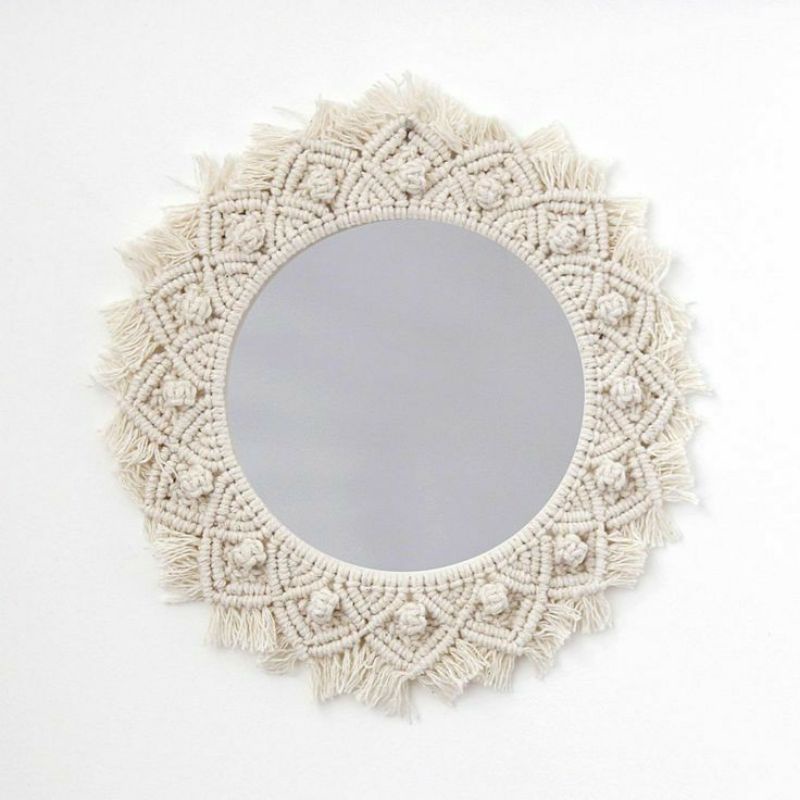 Cermin Macrame / Macrame Mirror