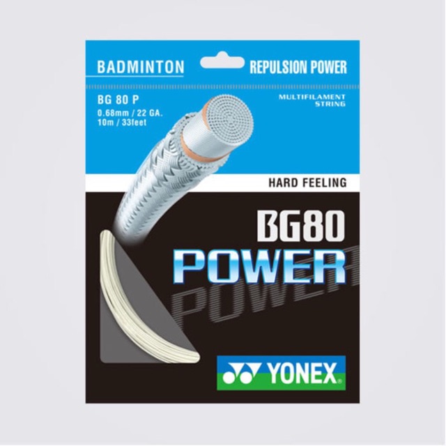 ORIGINAL Yonex BG 80 Power SP Senar Badminton