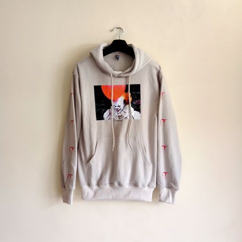 Jaket Hoodie H*M IT Pennywise You'll Float Murah Promo