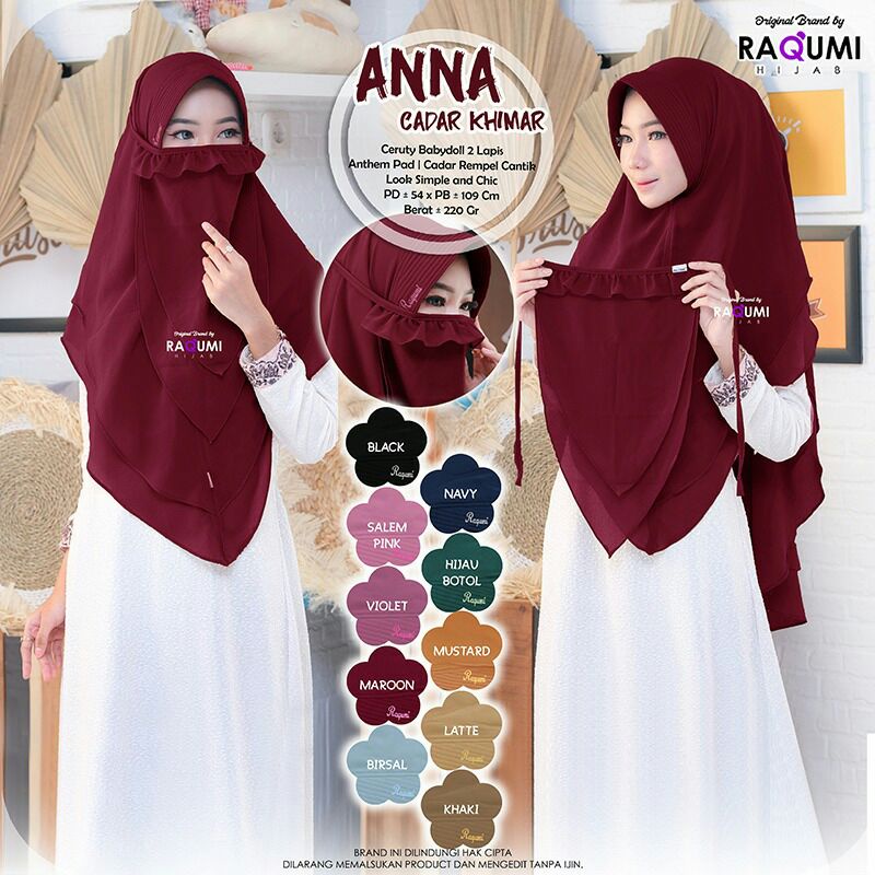 RESTOCK 06/06  Raqumi ORI Anna Cadar Khimar