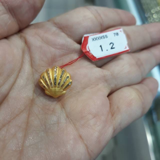 Gelang emas 70 kerang