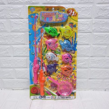 Mainan Alat Pancing Ikan Magnet Little Fisherman B1153 Anak Laki Laki dan Perempuan Murah/Maenan ana