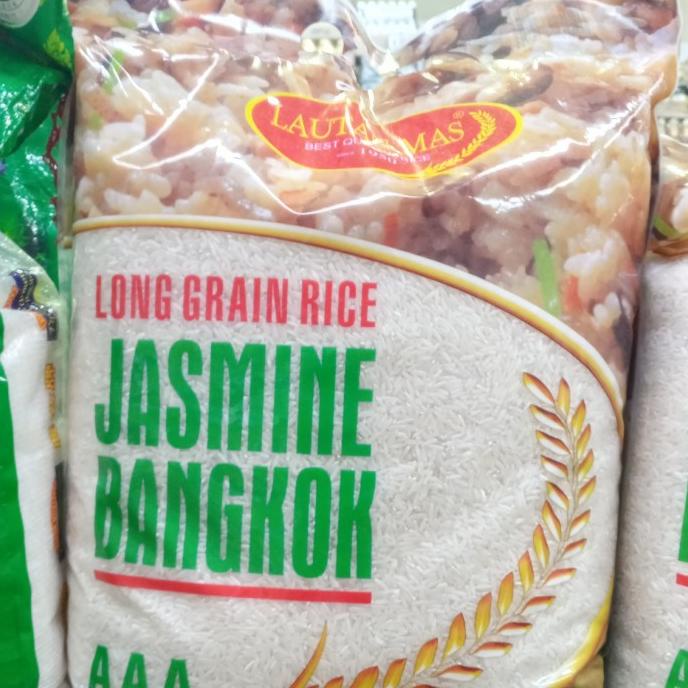 

=+=+=+] LAUTAN MAS JASMINE BANGKOK LONG GRAIN RICE 5 kg