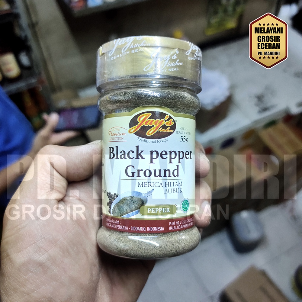 

JAYS BLACK PEPPER 55 GR