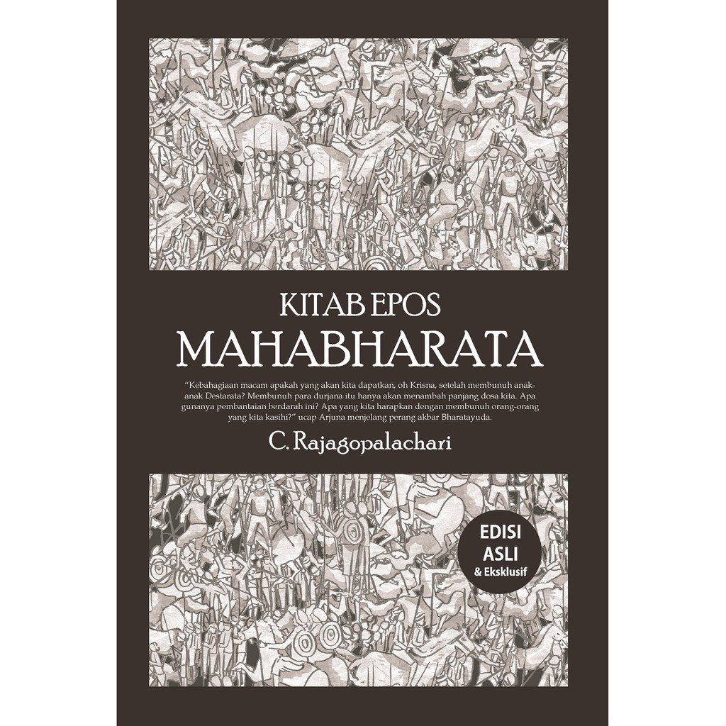Buku Kitab Epos Mahabharata - C. Rajagopalachari - Laksana