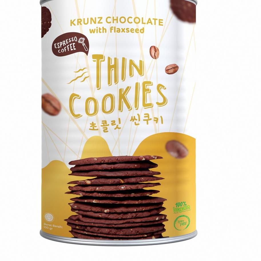 

9.9 BRANDS FESTIVAL WoCA Thin Cookies Krunz Chocolate Espresso