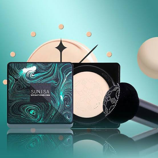 ORIGINAL New Sunisa cushion Waterproff Bedak sunisa Cc Bb Cushion Kemasan Baru