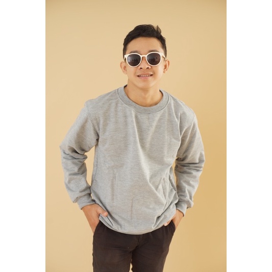 Basic Sweater Light Grey