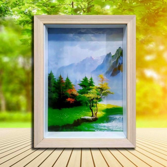 

Bingkai 3D Ligna Kayu (40X60) Tanpa Kaca