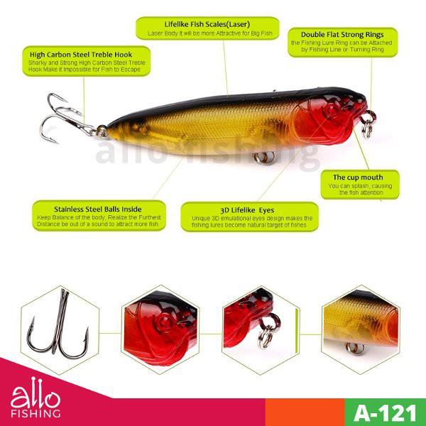 TERMURAH  lure pancing floating pencil