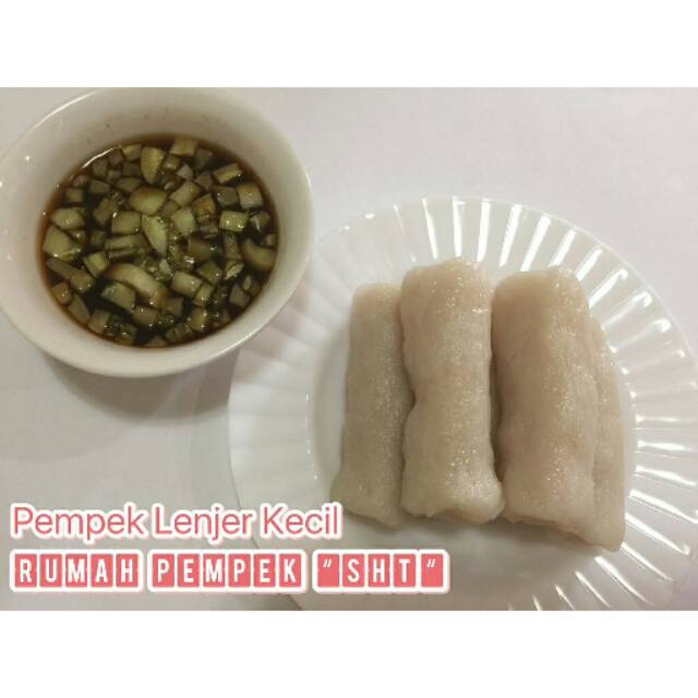 

Pempek SHT - Lenjer Kecil (5 pcs)