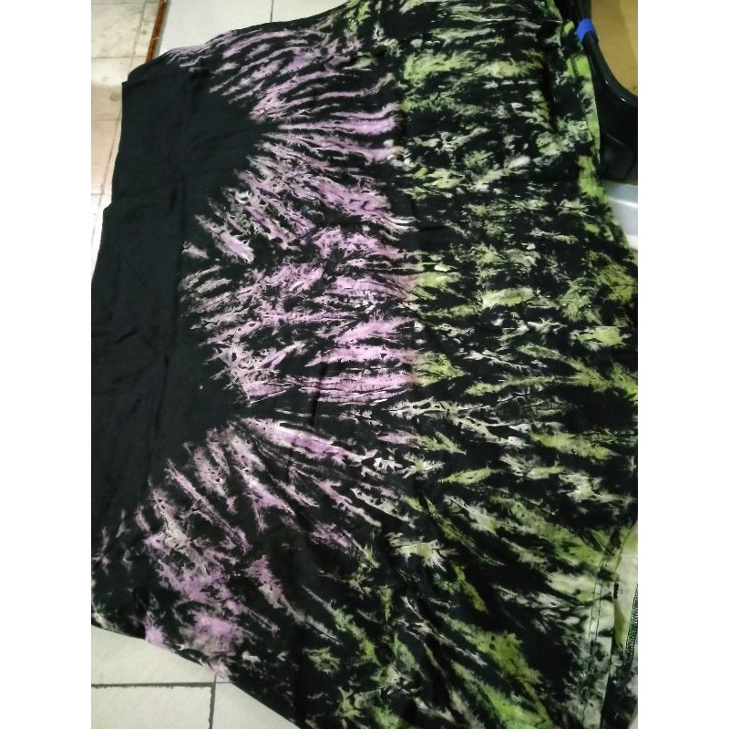 Gamis tiedye panjang NF Premium