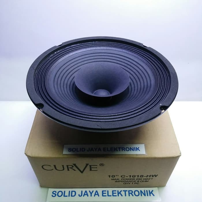 Speaker Curve 10 INC 10&quot; Speaker FullRange Full Range Curve C-1018-HW 10INC