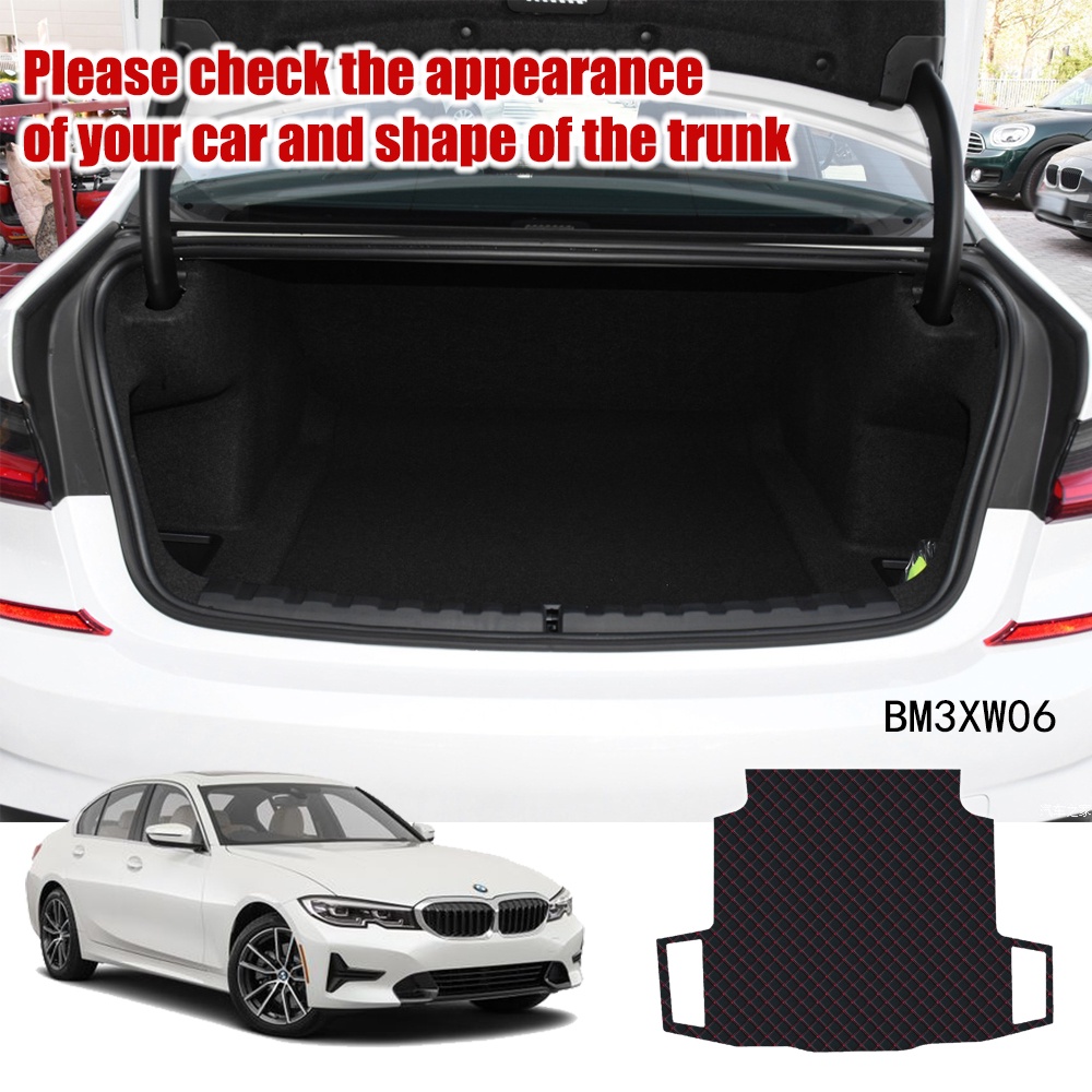 Matras Bagasi Mobil Bahan Kulit Premium Untuk BMW 3 Series G20 330i 320i 2019-2022