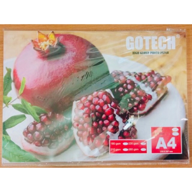 GOTECH Glossy Photo Paper A4 180GSM