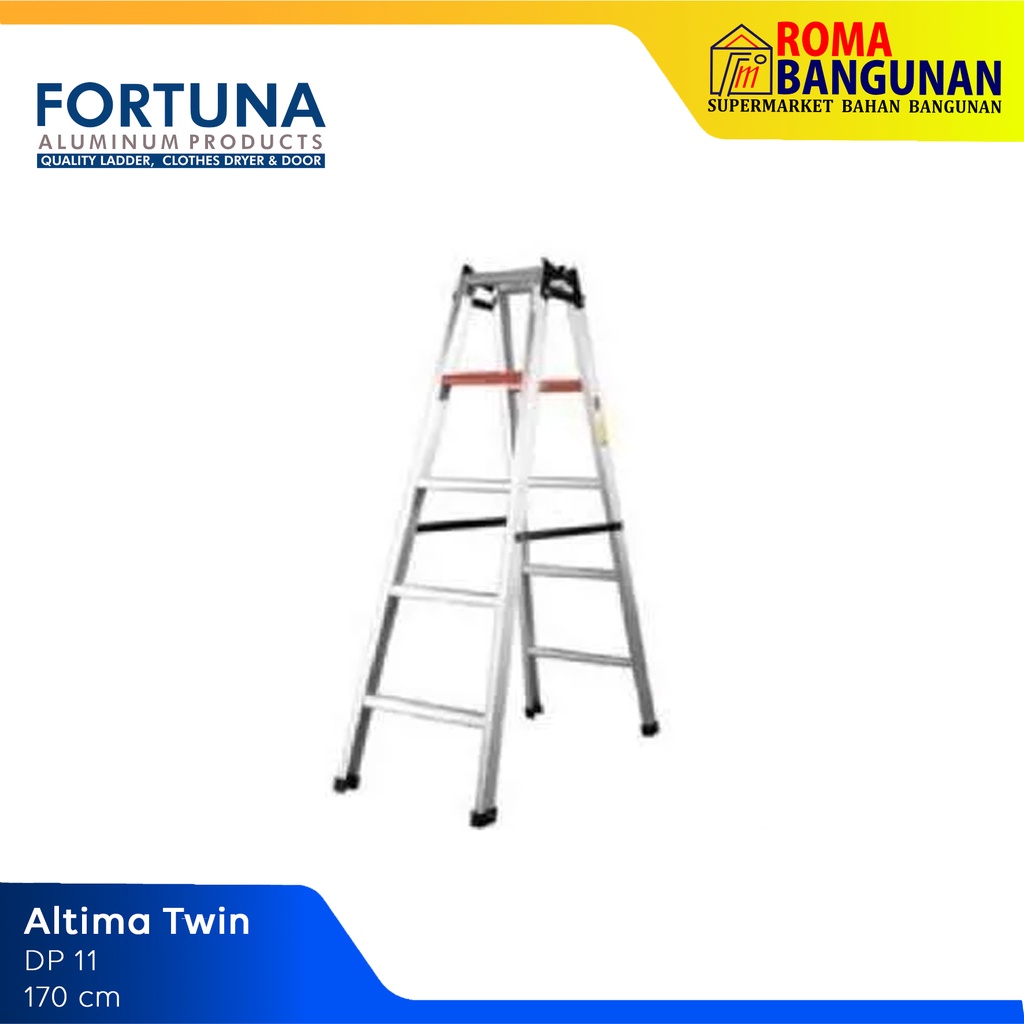 Fortuna Tangga Lipat Almunium DL175 DP11