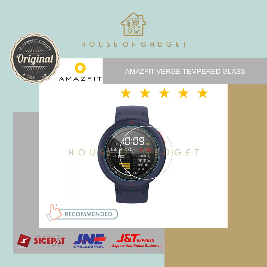 Amazfit Xiaomi Huami Verge / Verge Lite Tempered Glass Screen Guard Protector