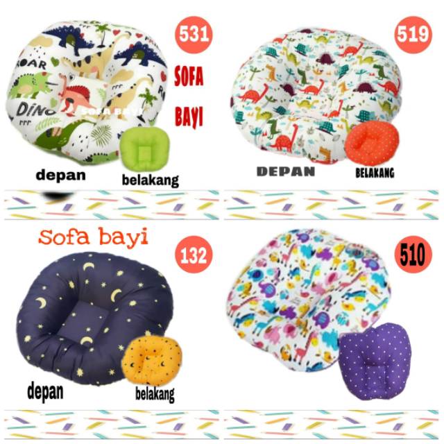 Bantal sofa bayi atau dudukan bayi atau Sofa bayi NEWBORN (variasi 2)