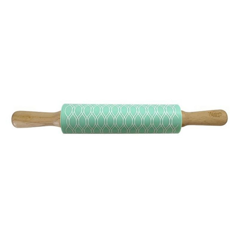 Rolling Pin Steincookware - Penggiling Adonan Stein Cookware Pink Biru Tosca