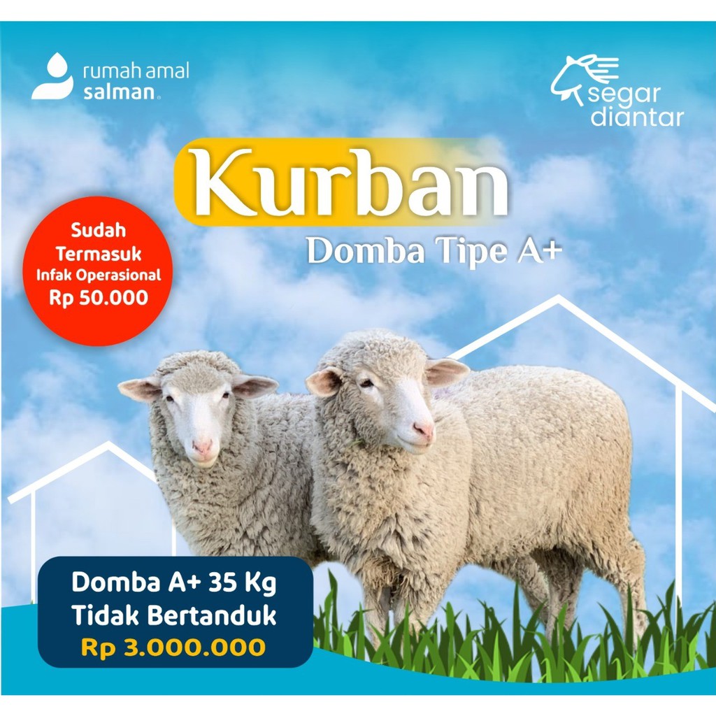 

Kurban Domba A Berat +35kg Segar Diantar 1442 H/2021