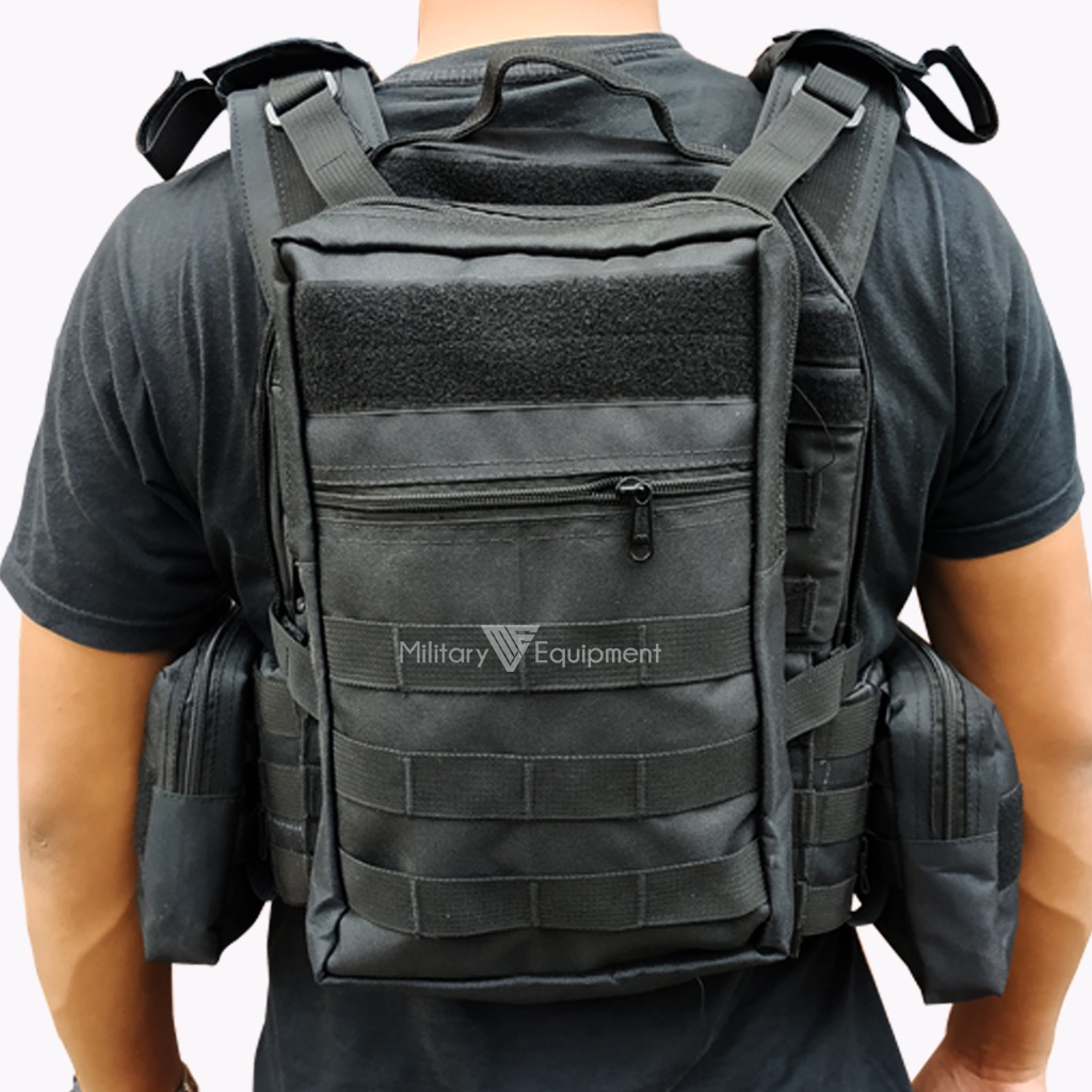 Rompi Body Vest Tactical | Body Vest Tactical | Rompi Pelindung Dada | Body Vest TNI | Body Vest Polisi | Bisa COD