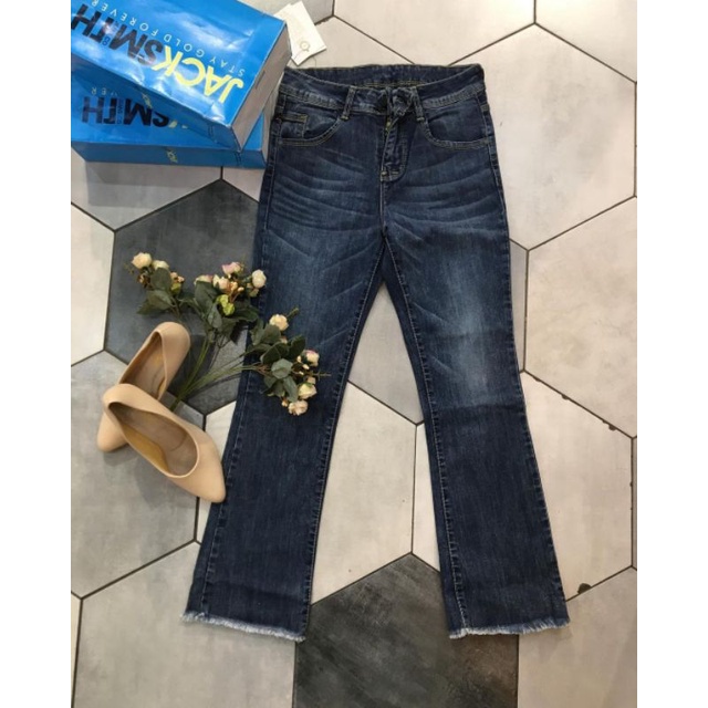 cutbray jeans unfinish dark