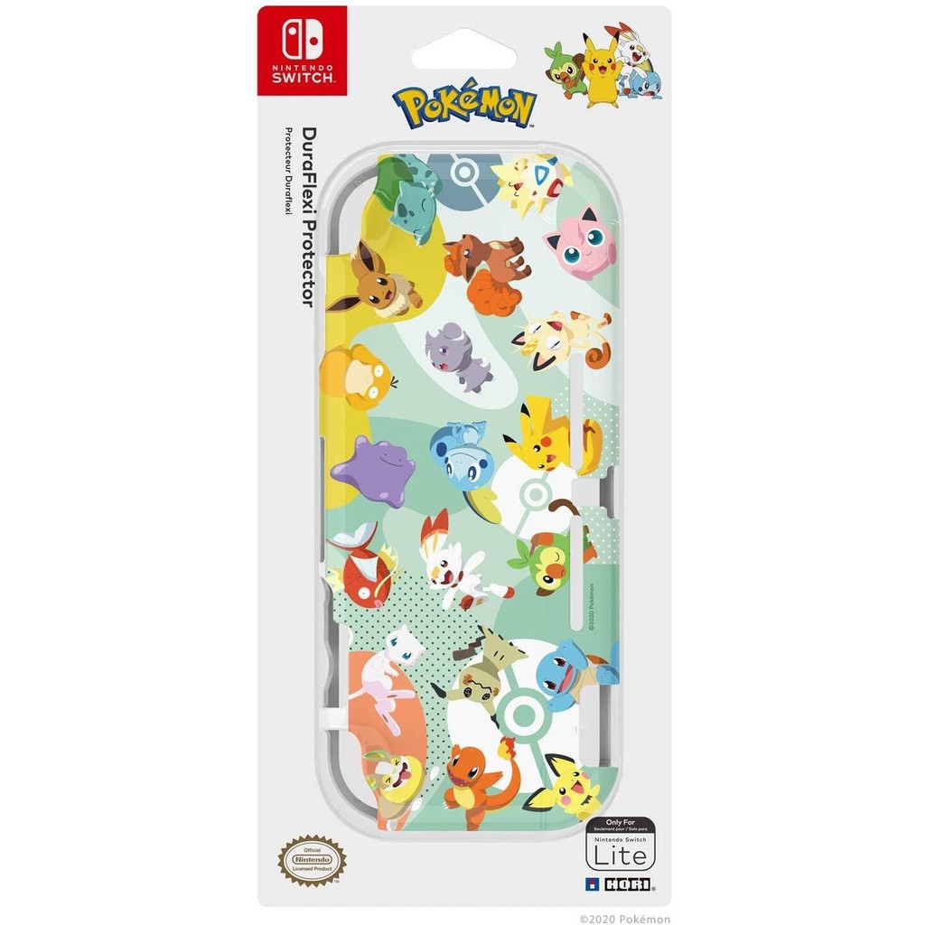 Nintendo Switch LITE HORI DuraFlexi TPU Pikachu and Friends Edition