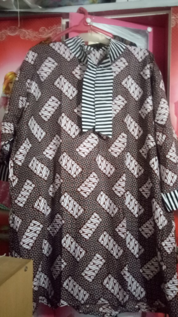 Tunik Batik Super Jumbo Ld 140 Terbaru Terlaris