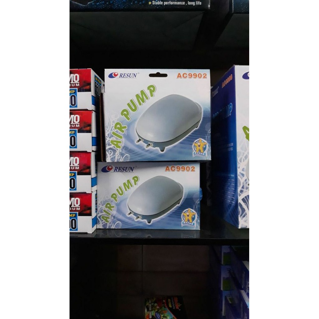 Perlengkapan Aquarium Peralatan Aquarium Air Pump " Resun AC9902 "