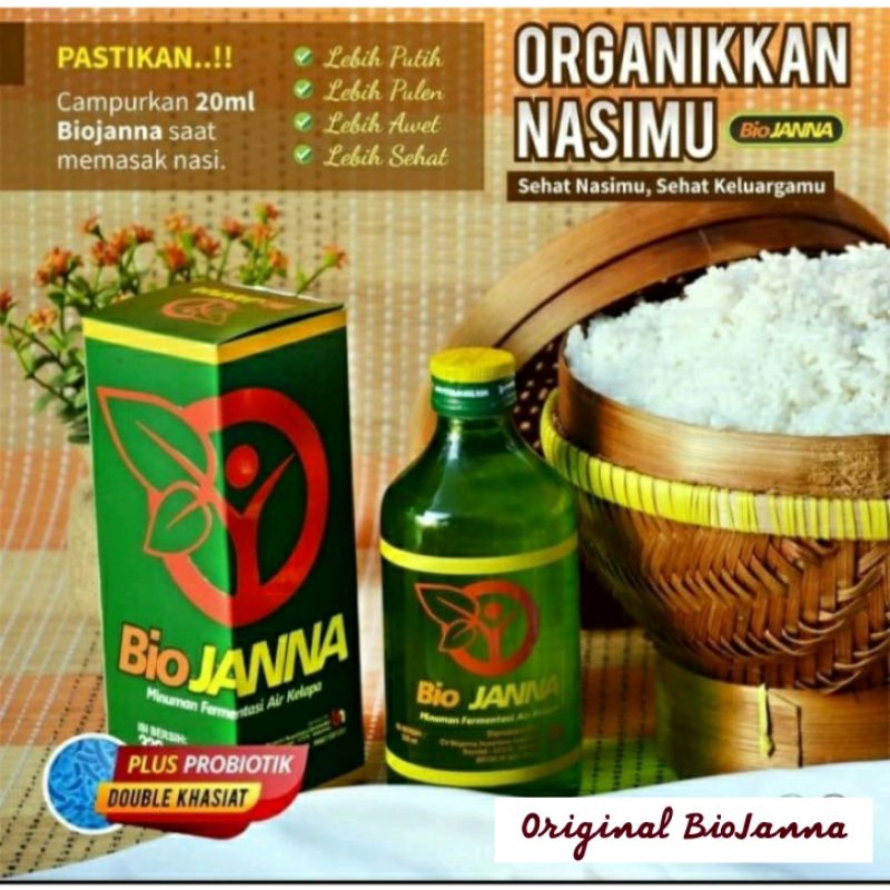 BioJANNA Minuman Fermentasi Air Kelapa