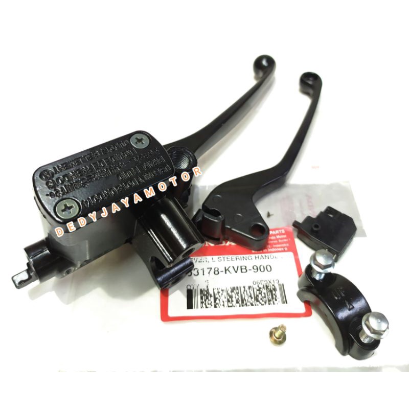 Master rem atas assy vario karbu hitam + Handle rem kiri Beat karbu Vario karbu master rem atas 1set (Hitam)