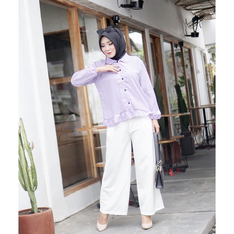 NAYLA TOP / BLOUSE REMPEL MURAH