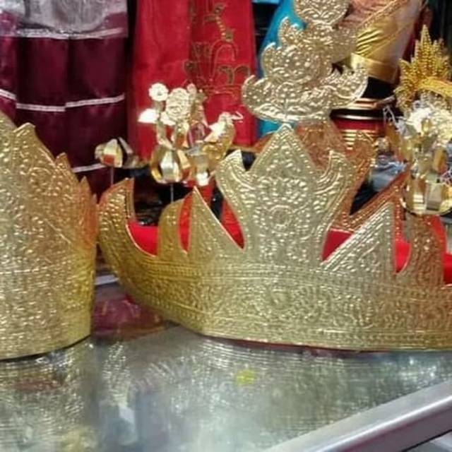 Sunting Adat Lampung Pengantin // Singer Lampung // Mahkota Adat Lampung