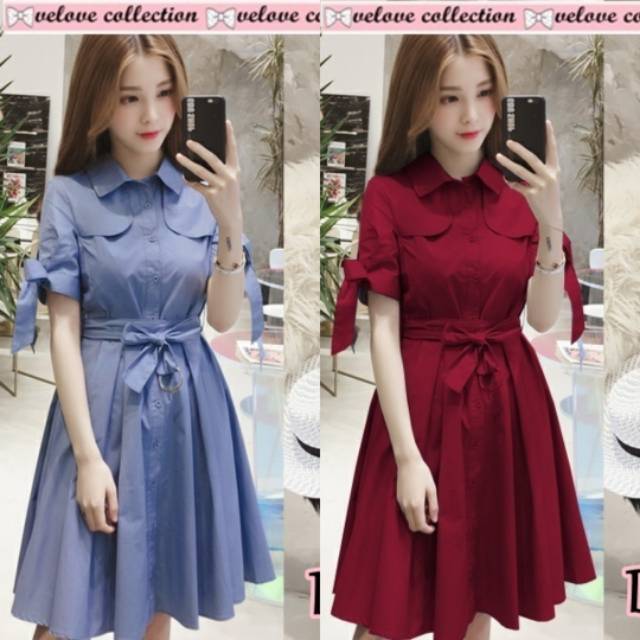 baju dress casual