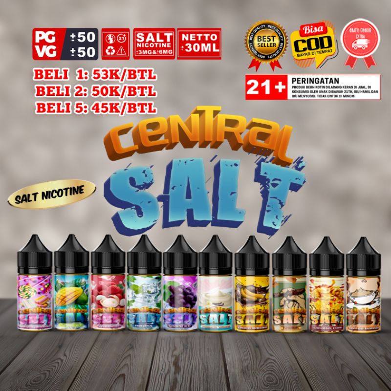 TERBARU LIQUIDS S4LT N1C 3MG DAN 6MG wangi aromanya