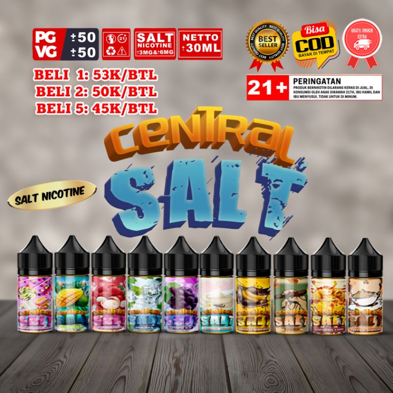 LIQUID SALT NIC RASA MANGO CUKAI BARU LIQUIDS S4LT N.IC RASA MANGGA DINGIN