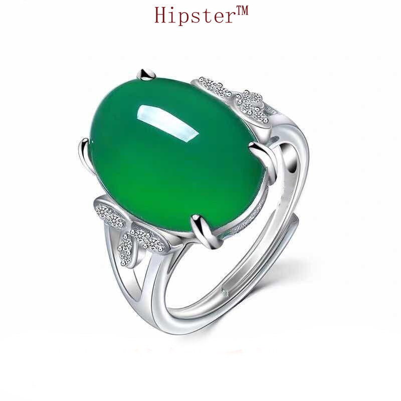 European and American Retro Luxurious Style Inlaid Ruby Ring