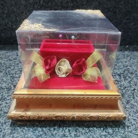 Kotak Cincin Nikah Atau Wadah Tempat ATM buat Lamaran Perhiasan Pernikahan Pertunangan