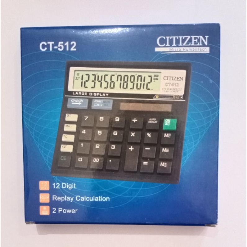 

Calculator Citizen CT-512