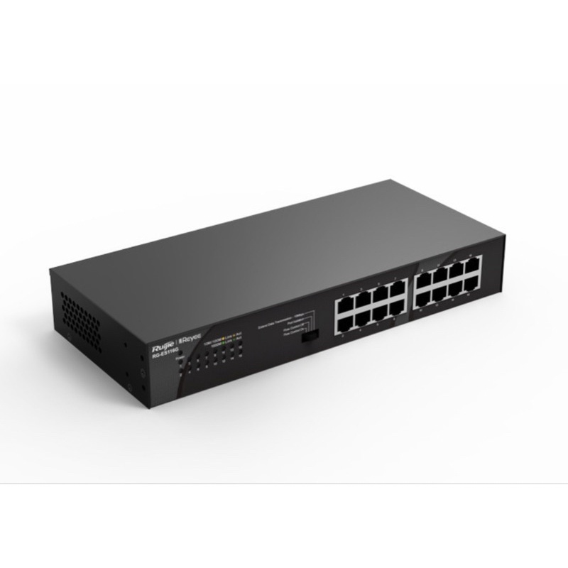 Ruijie Reyee RG-ES116G 16Port Gigabit switch unmanaged metal case