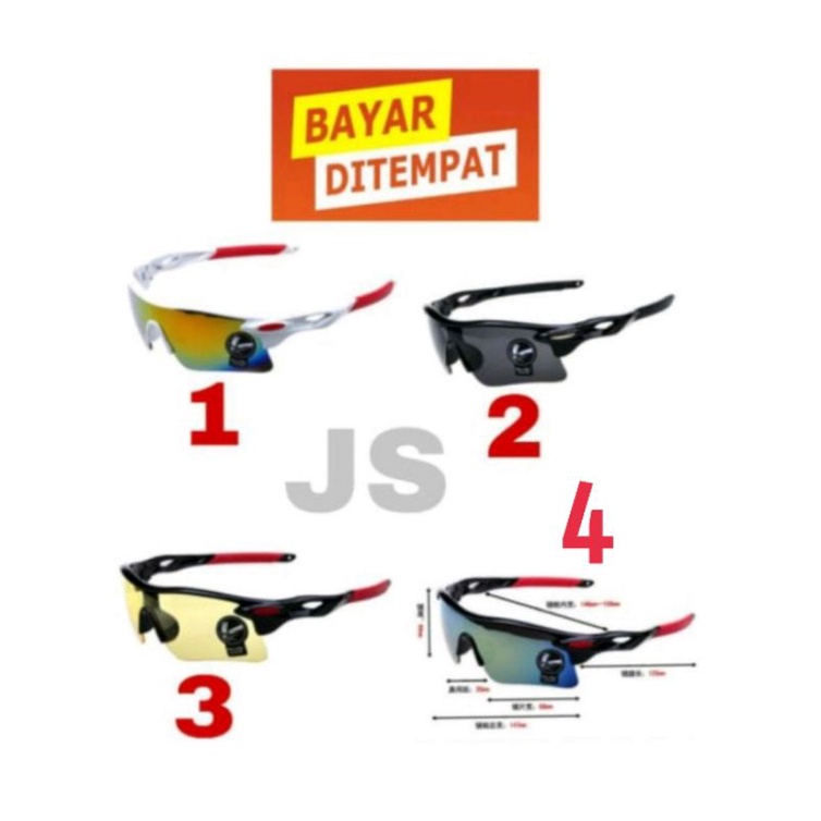 Kaca Mata Sepeda Kaca Mata Gowes Kaca Mata Motor Kaca Mata Olahraga Kaca Mata Sport